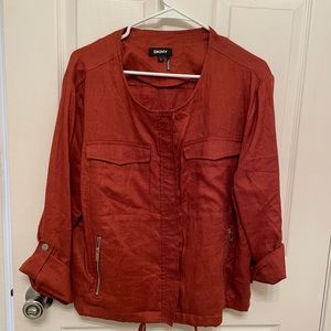 XL DKNY light zip up jacket